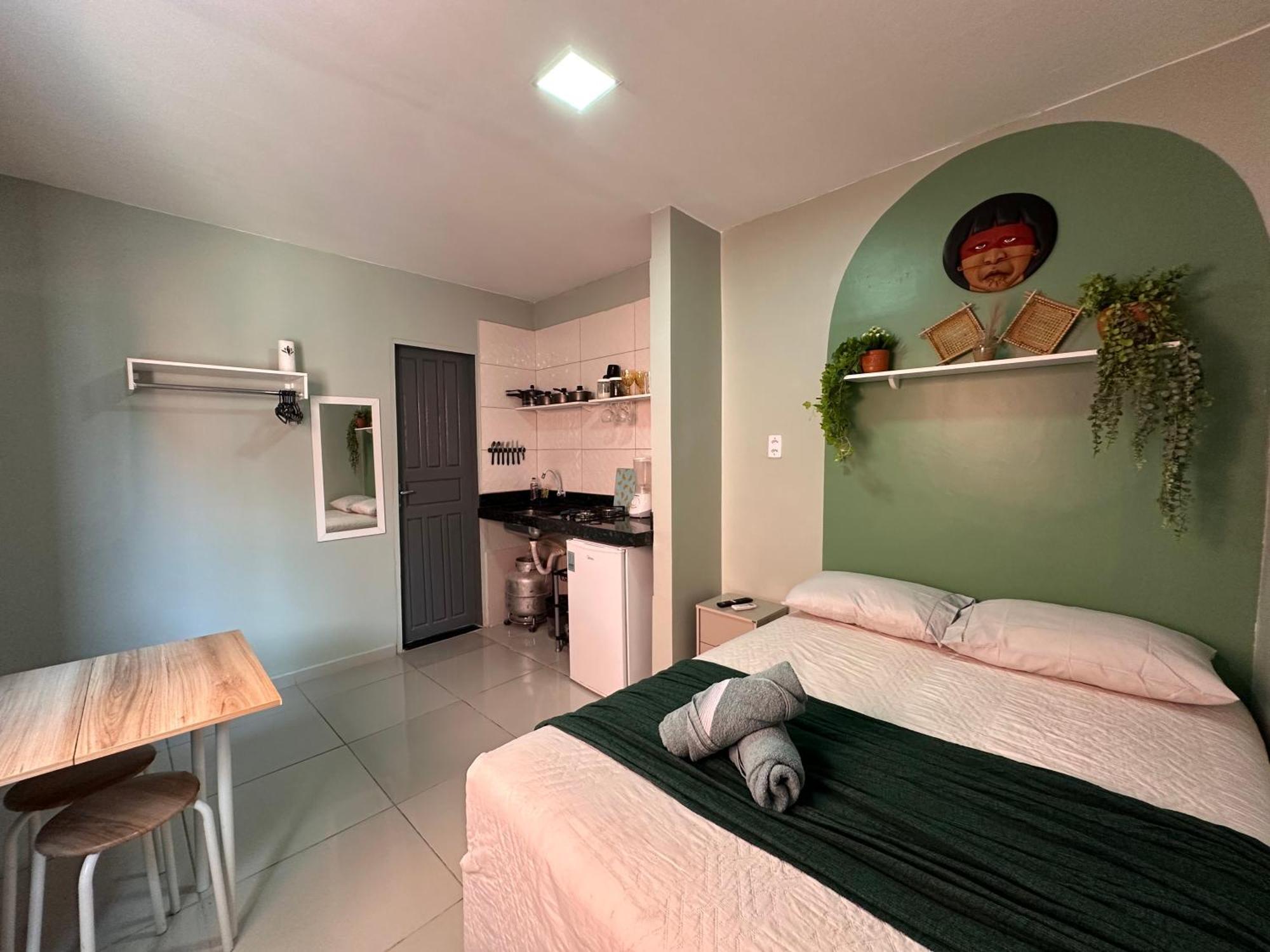 Studio Com Cozinha No Centro มาราบา ภายนอก รูปภาพ